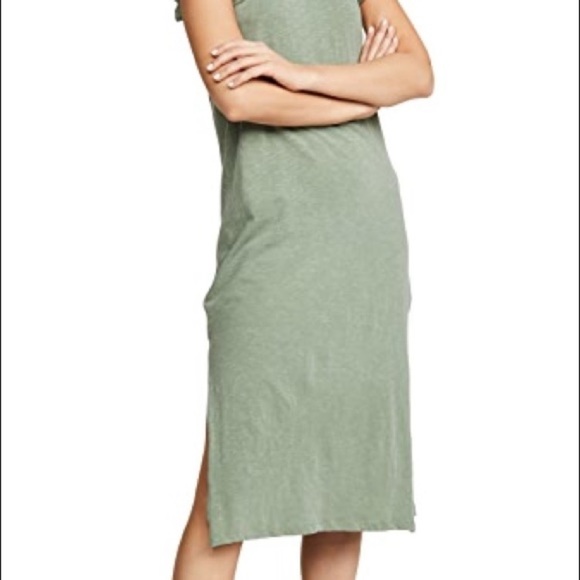 Anthropologie/ Sundry ruffled tank midi dress - Picture 4 of 14